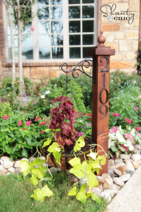 Diy house numbers ideas Diy house numbers ideas