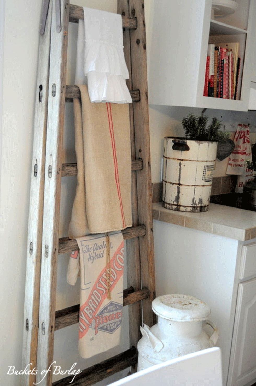 Wooden Ladder Ideas Repurposed Crafts