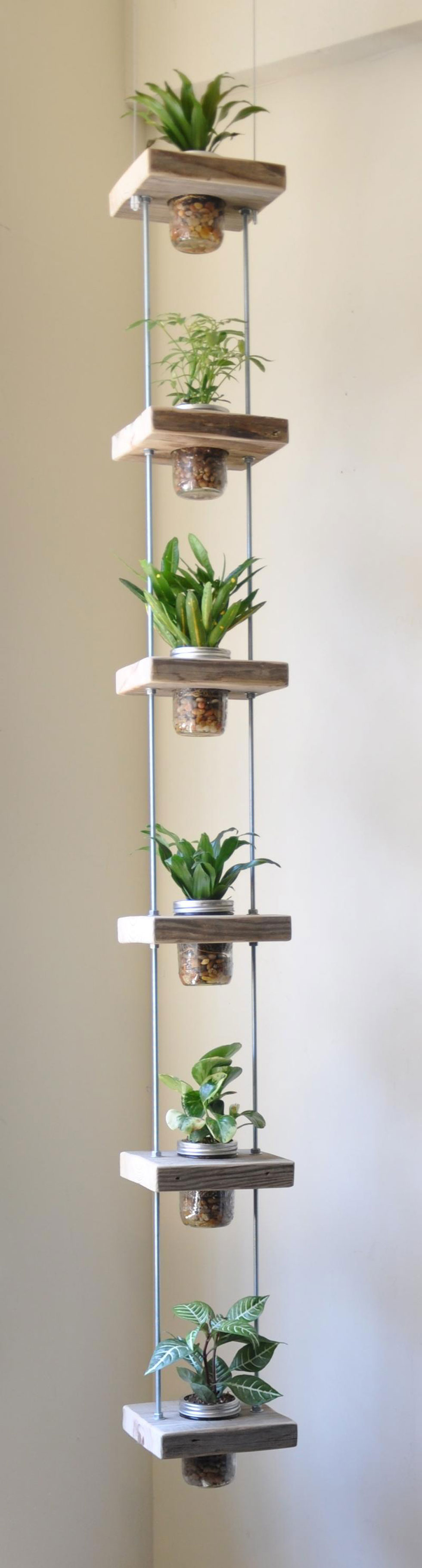 Indoor Hanging Garden Ideas geometric hanging ceramic planters geometric hanging planters 25 indoor garden ideas 26 Creative Ways To Plant A Vertical Garden How To Make A Vertical Garden Indoor Hanging Garden Ideas view in gallery hanging succulent diy garden from vintage frame 26 Creative Ways To Plant A Vertical Garden How To Make A Vertical Garden