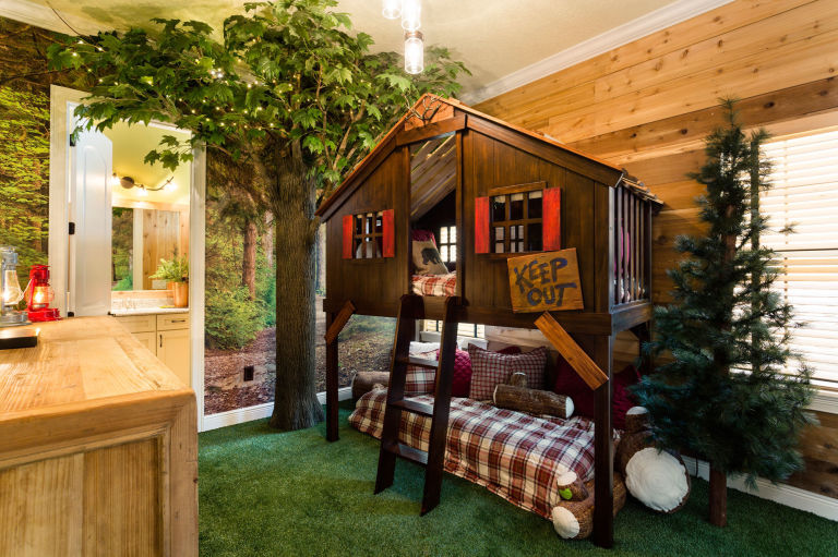 Kids Treehouse Inside themed disney home - orlando vacation rentals Kids Treehouse Inside themed disney home - orlando vacation rentals
