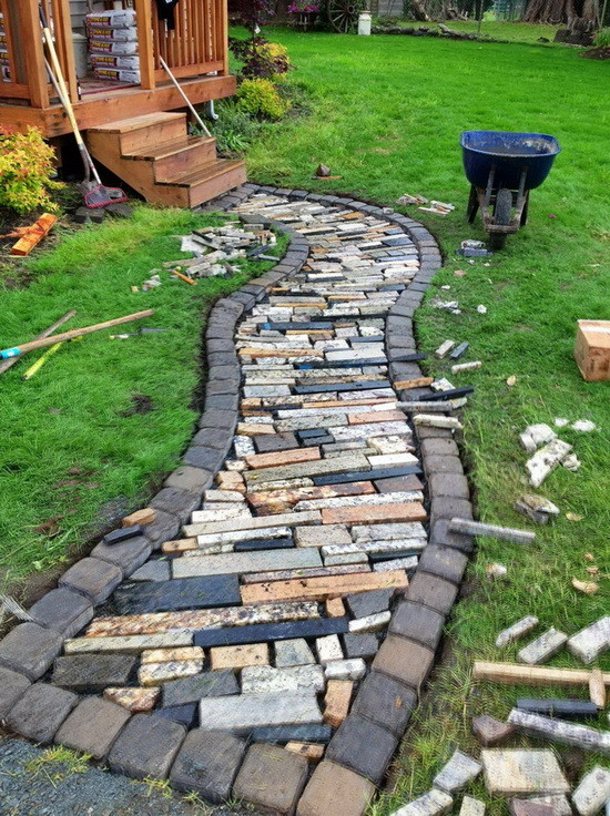 Backyard Pathway Ideas subtle curves 10 Diy Garden Path Ideas How To Make A Garden Walkway Backyard Pathway Ideas find this pin and more on garden path ideas 10 Diy Garden Path Ideas How To Make A Garden Walkway