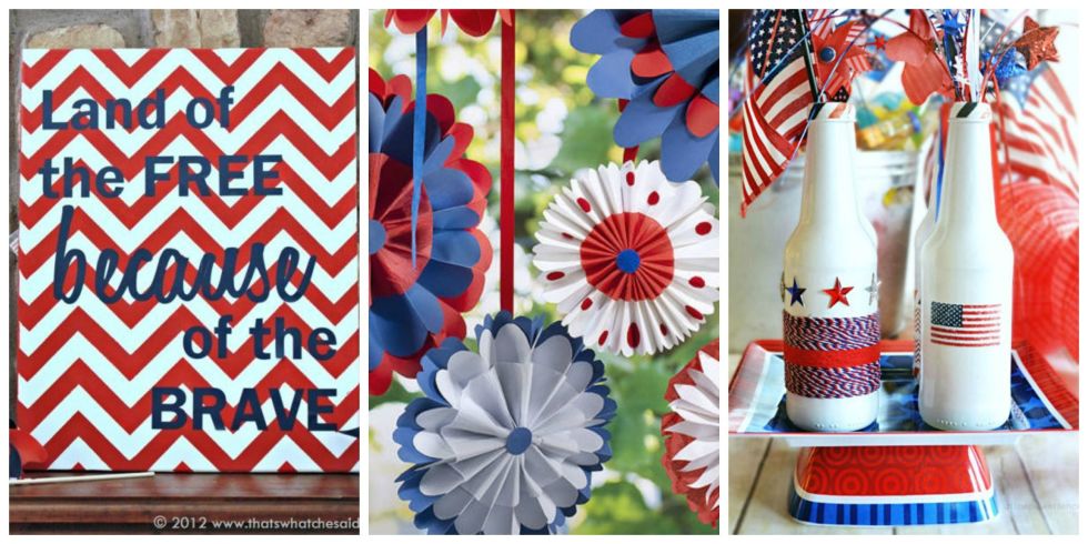 4th Of July Decor 26 easy 4th of july crafts - patriotic craft ideas & diy 4th Of July Decor 26 easy 4th of july crafts - patriotic craft ideas & diy