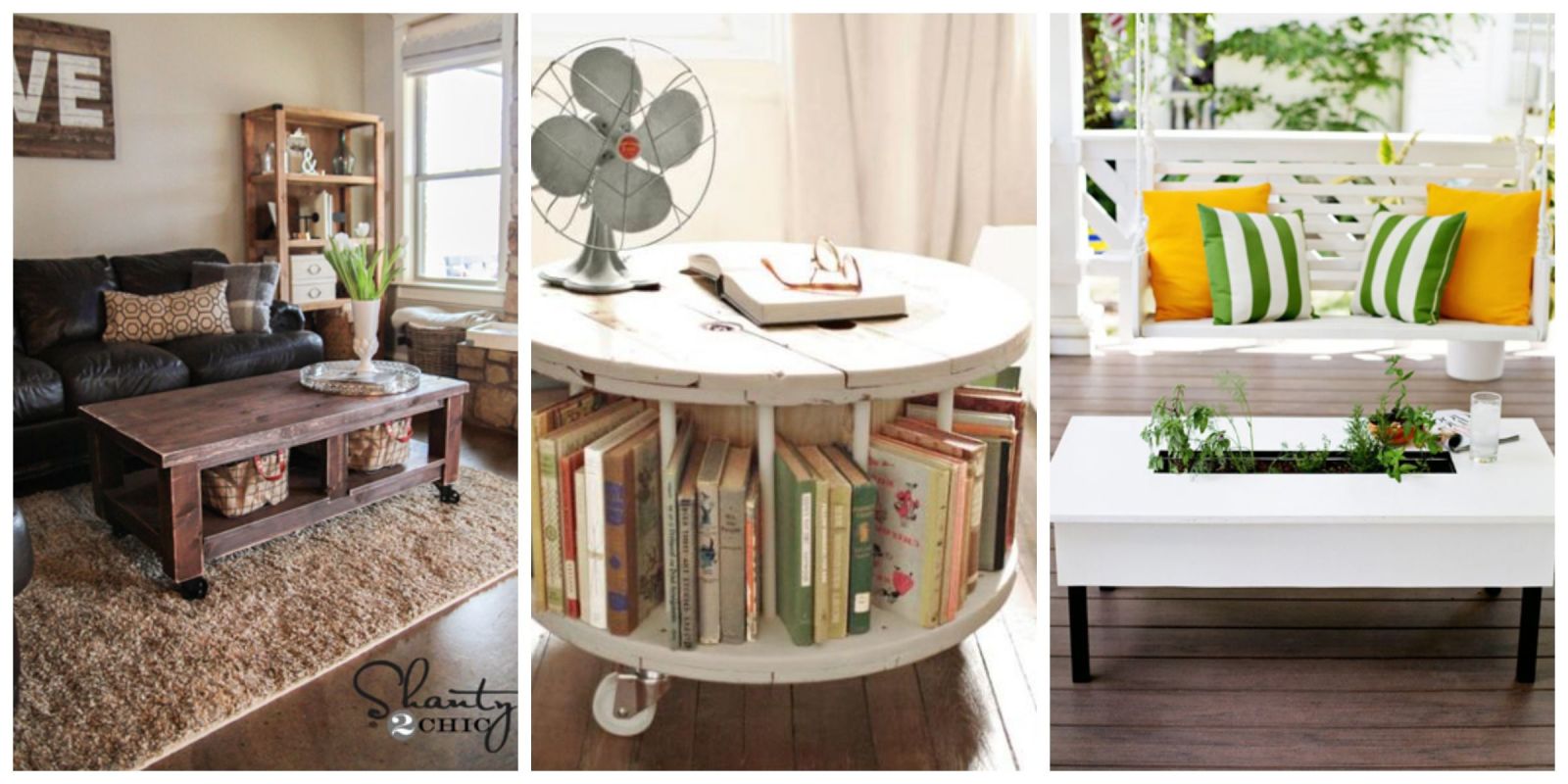 10 DIY Coffee Tables How to Make a Coffee Table
