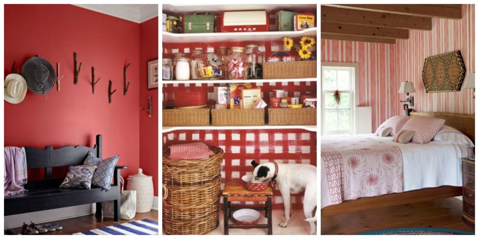 Decorating with red ideas for red rooms and home decor