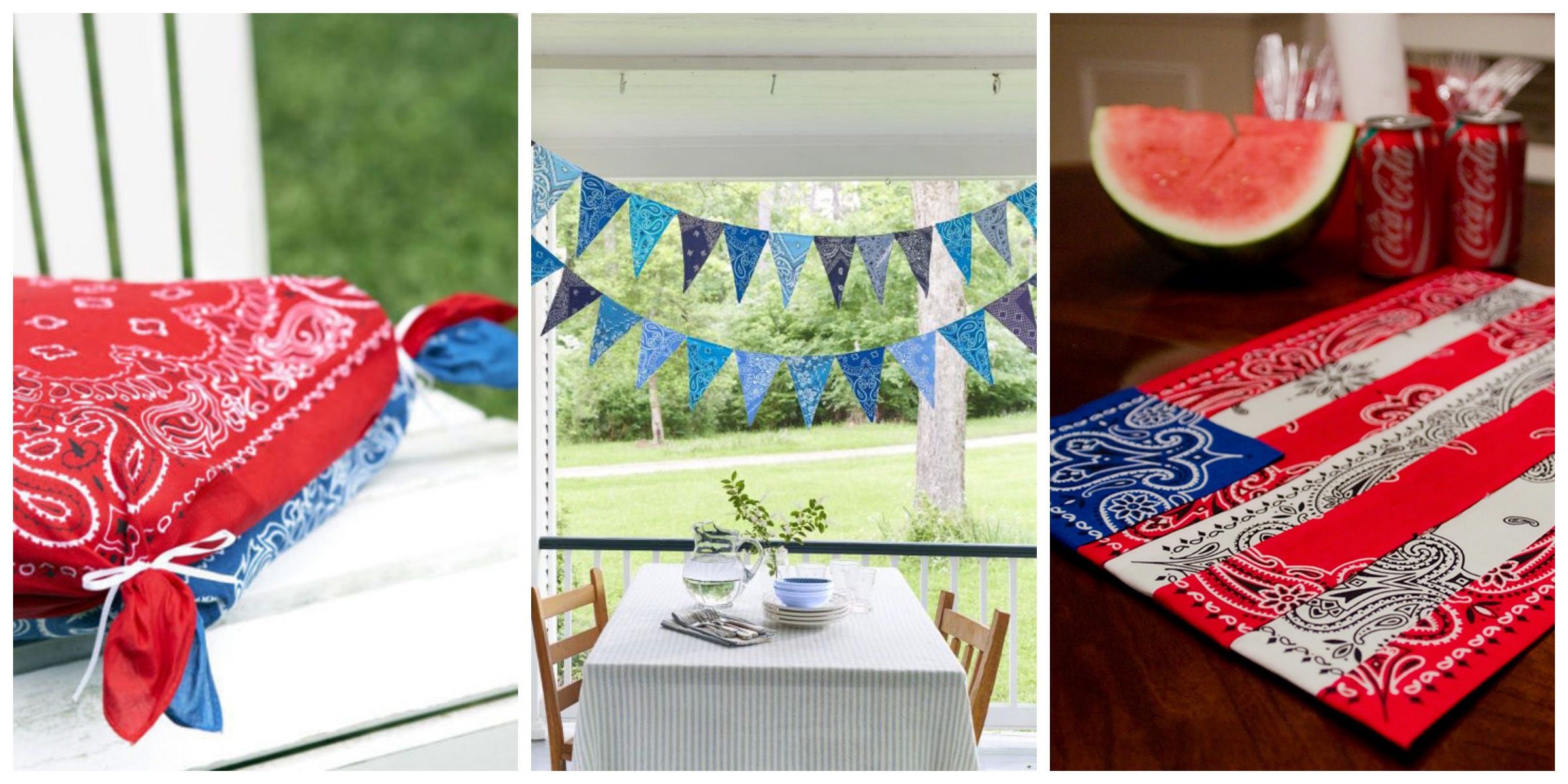 Bandanna Crafts Projects with Bandannas