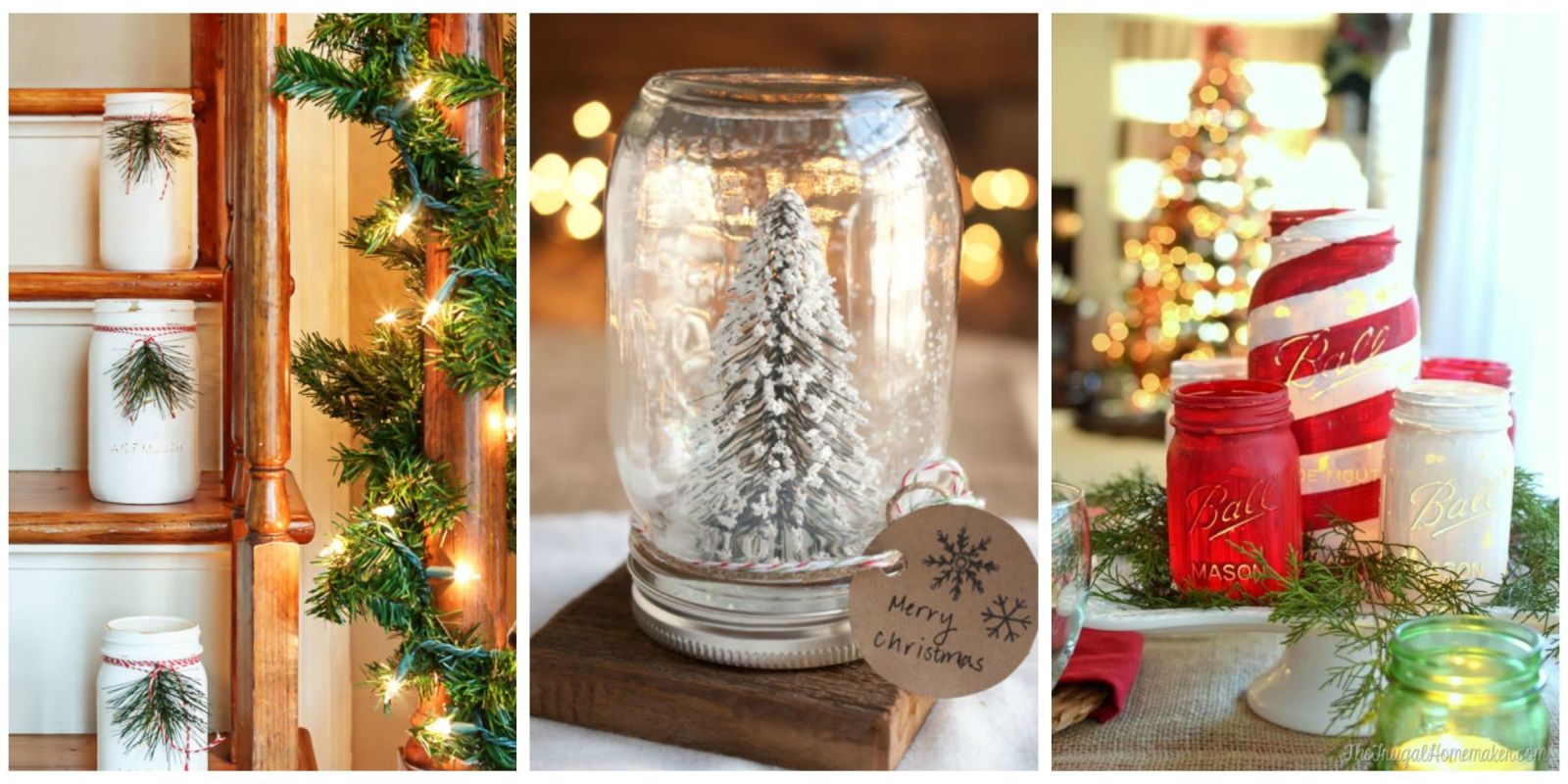 43 mason jar christmas crafts fun diy holiday craft projects pickle christmas lights