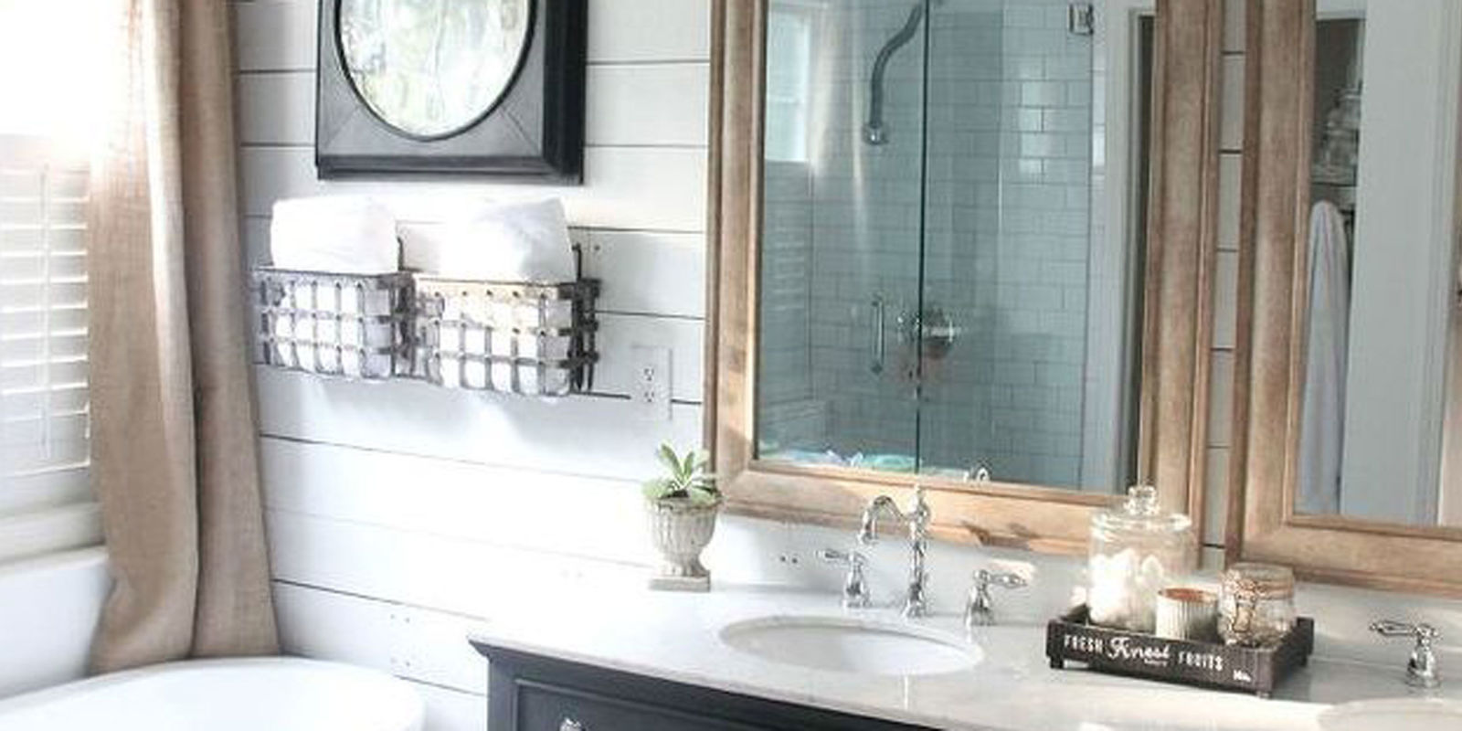 farmhouse bathroom makeover - rustic bathroom remodel farmhouse bathroom makeover - rustic bathroom remodel