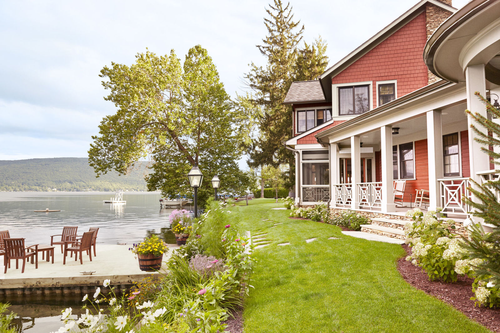 Nature Inspired Lake House Nature Inspired Lake House
