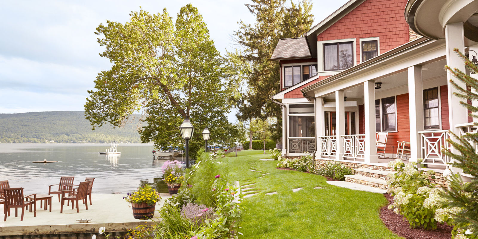 Thom Felicia Upstate New York Lake House Lake House Decorating Ideas