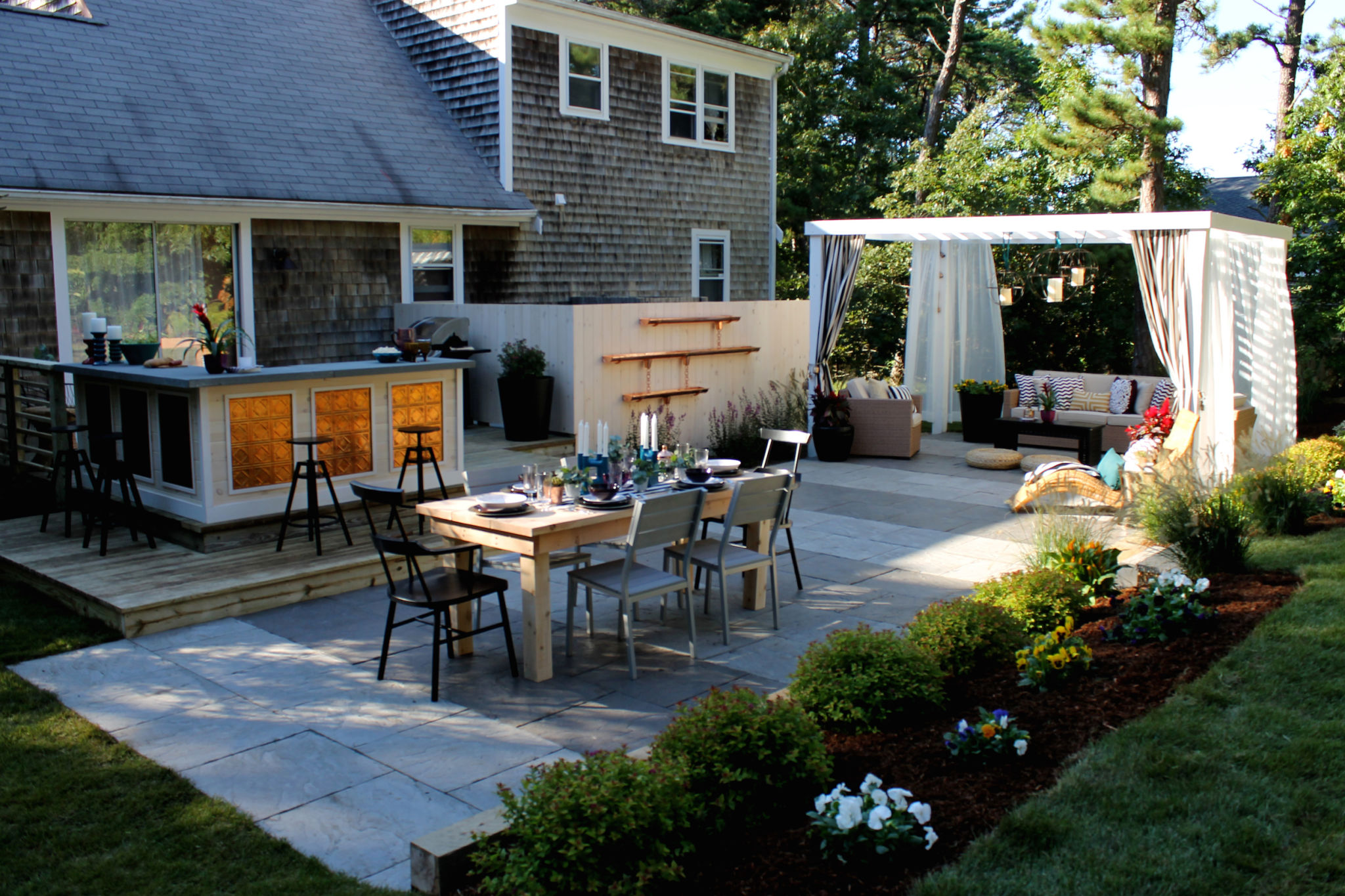 Backyard landscaping shop