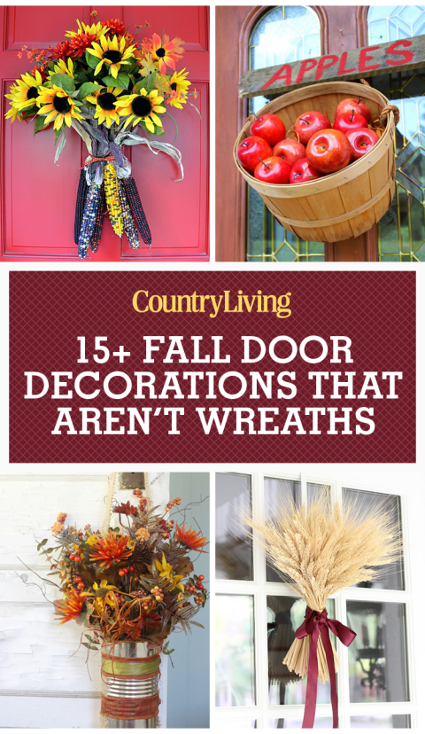 18 Fall Door Decorations - Ideas for Decorating Your Front Door for Autumn