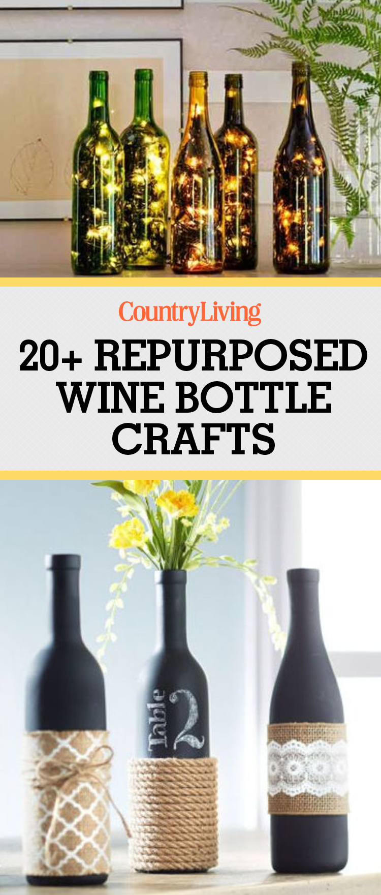 22 Ideas For Diy Wine Bottle Decorations Home Family Style And Art 