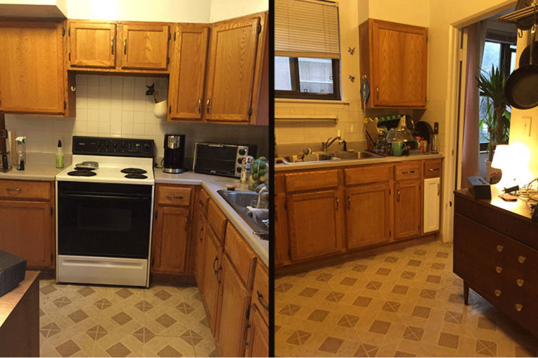 Kitchen Renovation Pictures you won't believe that this kitchen renovation only costs $100 Kitchen Renovation Pictures you won't believe that this kitchen renovation only costs $100