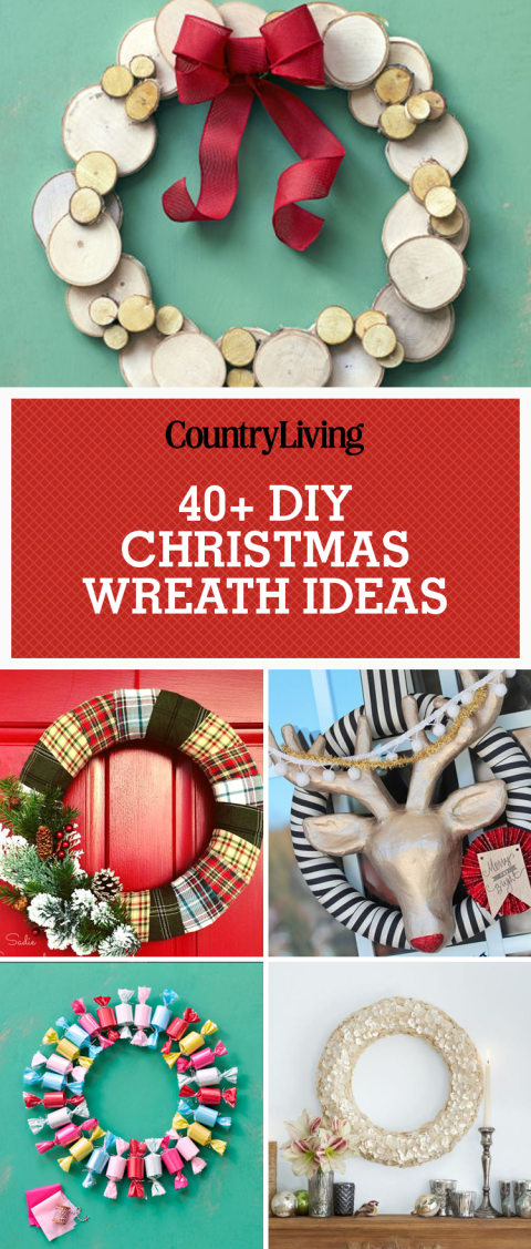 40+ diy christmas wreath ideas - how to make holiday wreaths crafts 40+ diy christmas wreath ideas - how to make holiday wreaths crafts