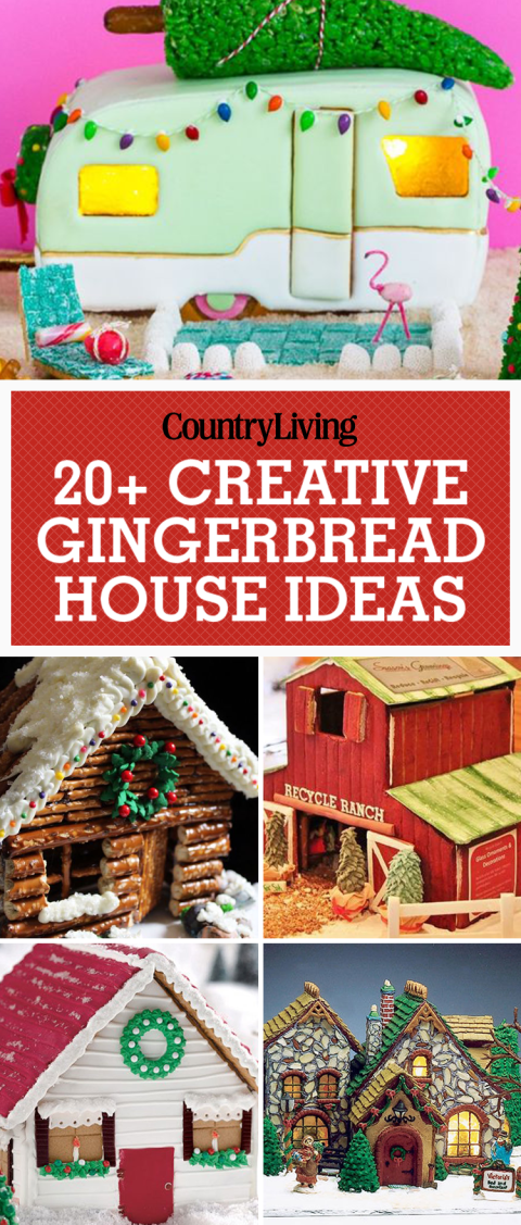 Unique decorating ideas for gingerbread houses Unique decorating ideas for gingerbread houses