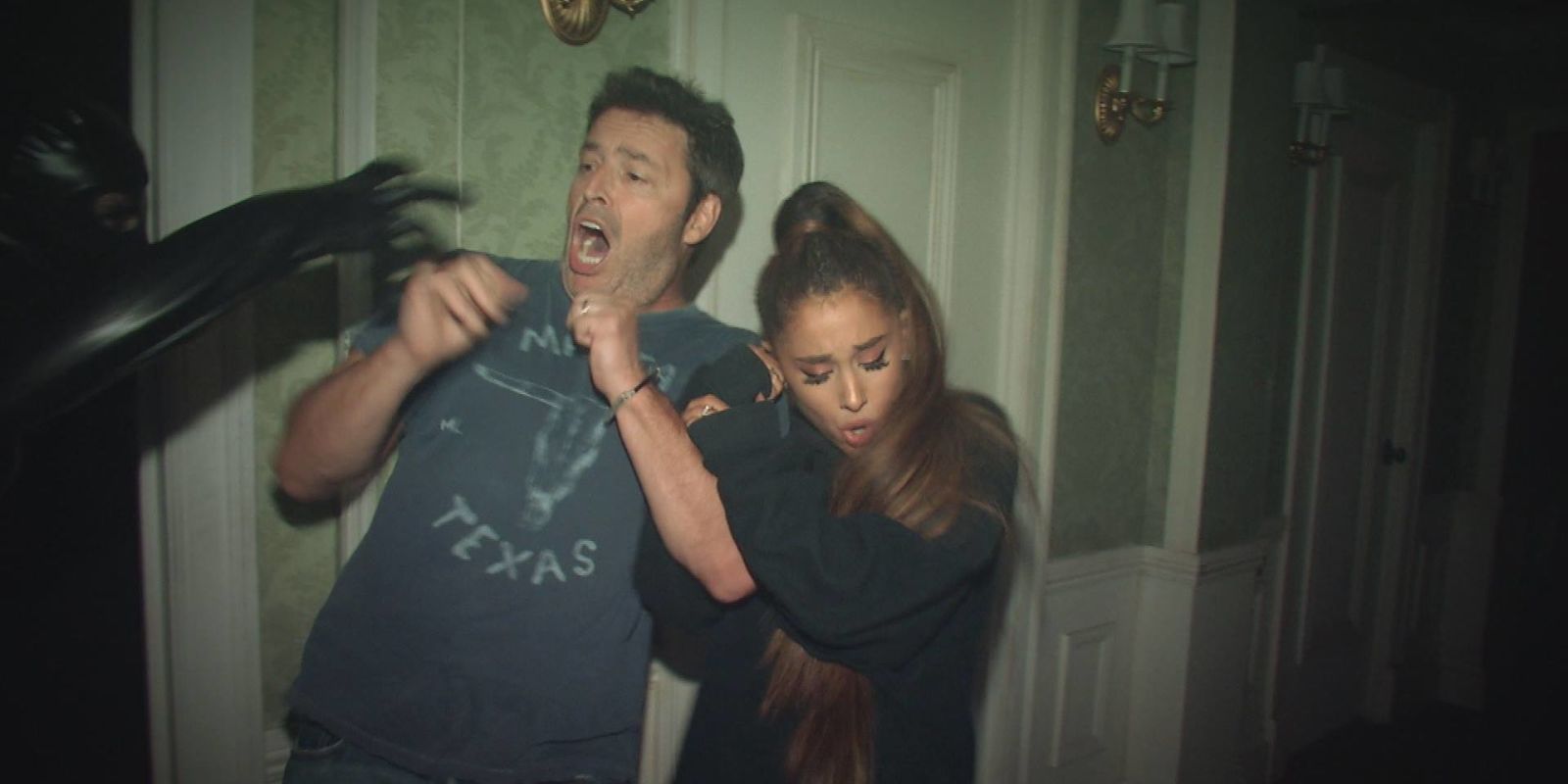 Ellen Forced Ariana Grande To Tour a Haunted House And She Couldn't