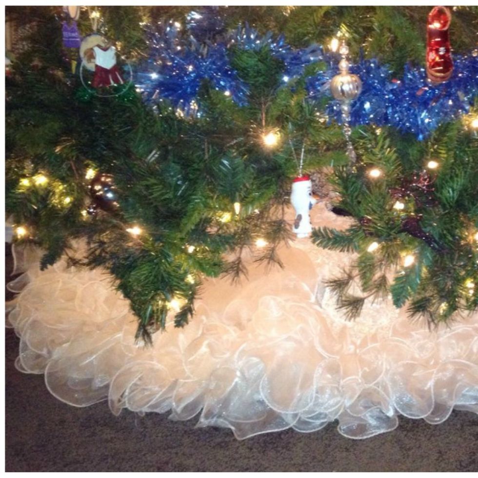 wedding dress christmas tree skirt Amazon.com: AOGU 60 Inch Fluffy Tulle Christmas Tree Skirt Vintage and  Elegant Design Perfect for Christmas Tree Decorations White : Home & Kitchen