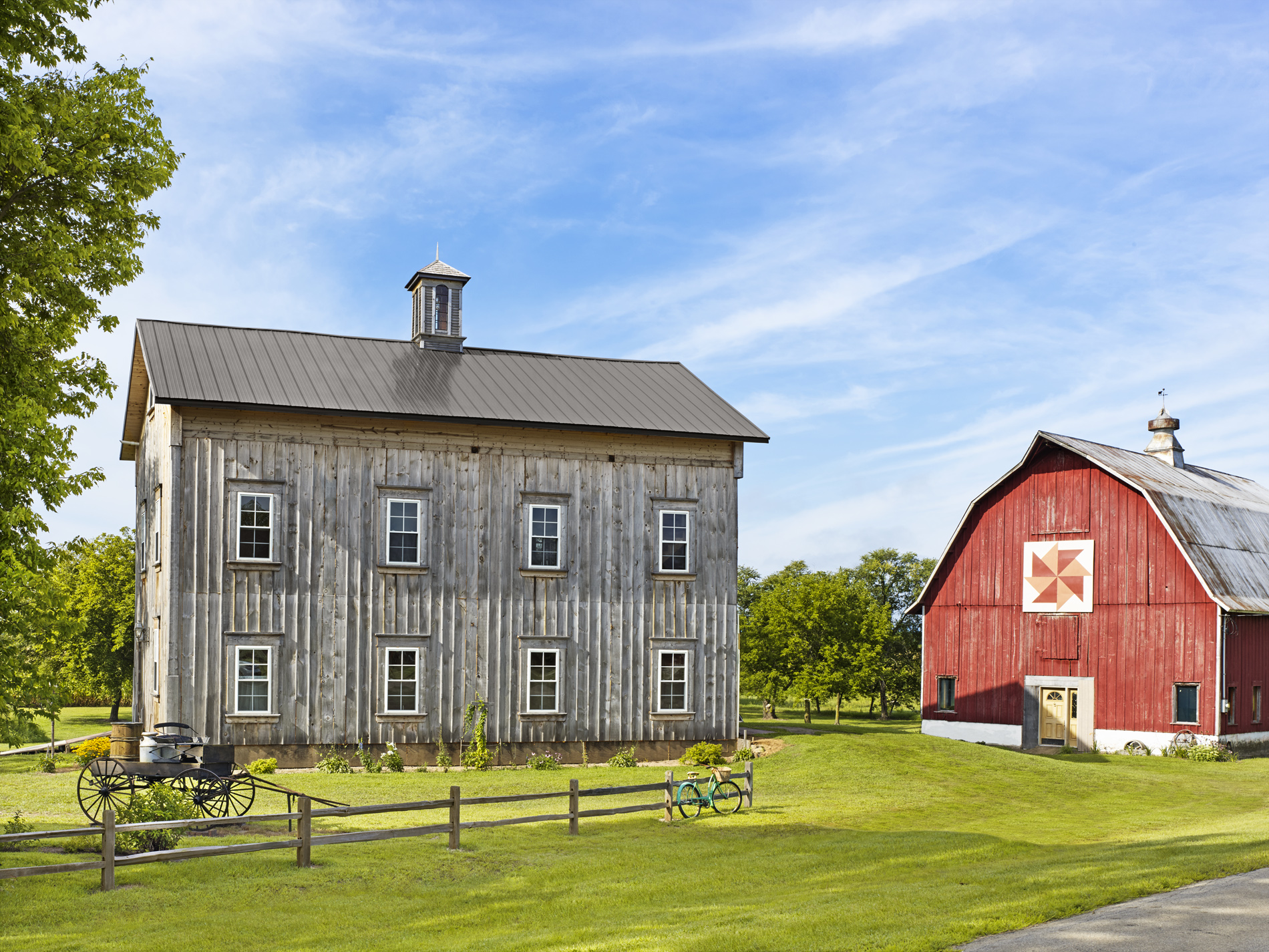 Wisconsin Grain Mill Home Decorating an Old Home With White