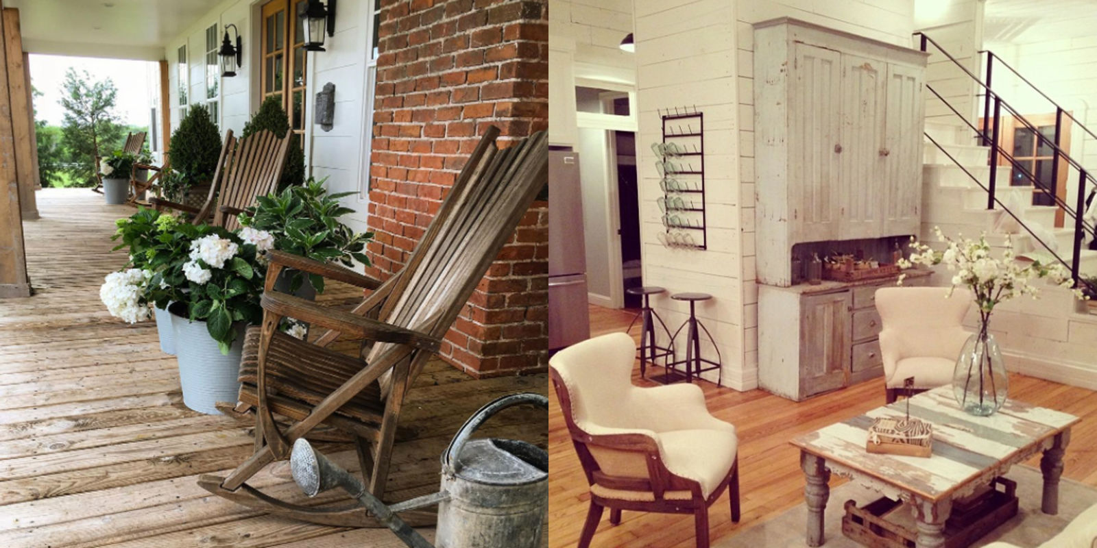 Country decor, craft ideas, comfort food, and antique appraisals ... Cuisine decorazione veranda