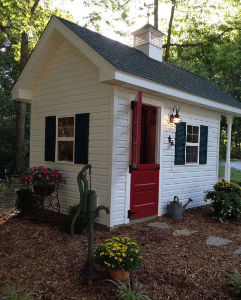 Garden Shed Designs garden design with kla shed building monthly with landscapping from backtoprojectblogspotcom Schoolhouse Style Potting Shed Garden Shed Designs find this pin and more on for the home architecture diy shed Schoolhouse Style Potting Shed