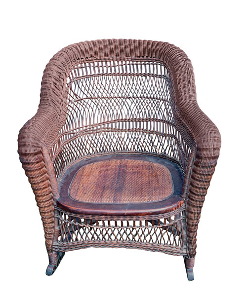 Wicker Rocking Chair What Is It? What Is It Worth?