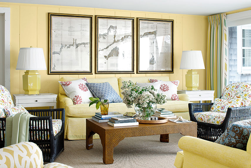 yellow decor - decorating with yellow