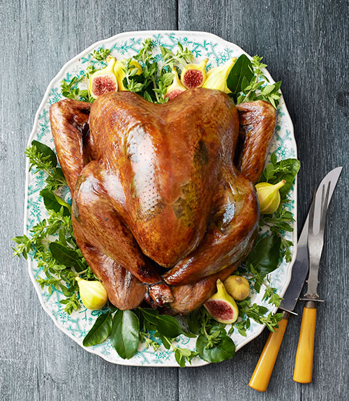 Sage Butter Roasted Turkey Recipe