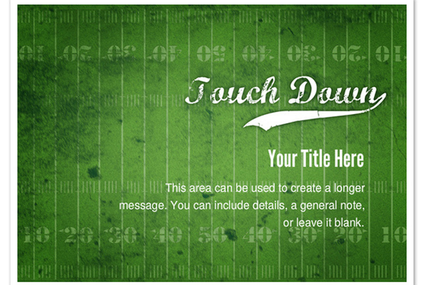 super bowl invitation template