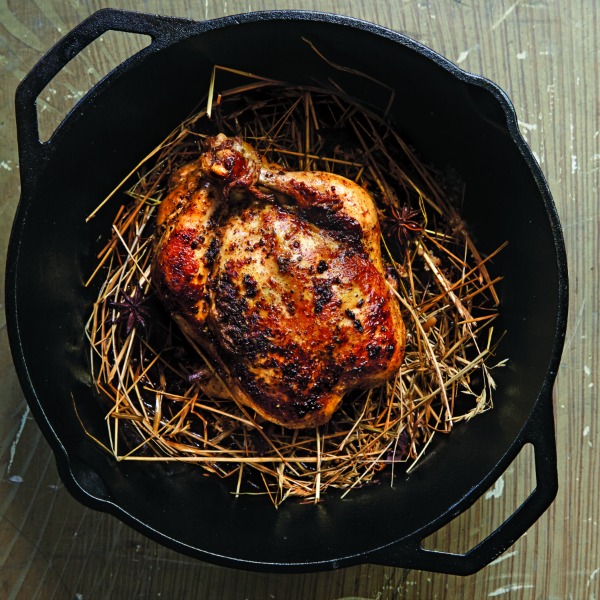 Hay Roasted Chicken Recipe