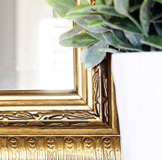 How To Gild a Frame How To Paint Home Accessories Gold