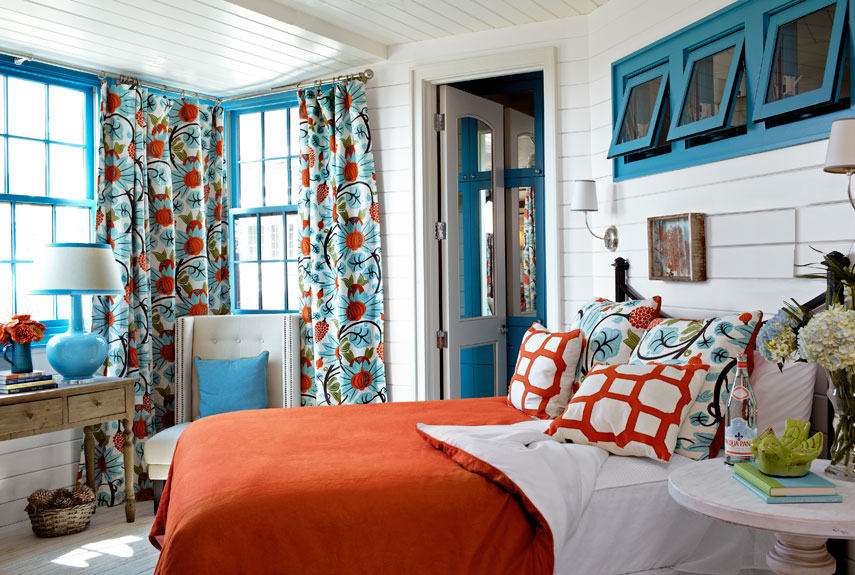 Bedroom Decorating Ideas Blue And Orange colorful home decorating ideas - decorating with color Bedroom Decorating Ideas Blue And Orange colorful home decorating ideas - decorating with color