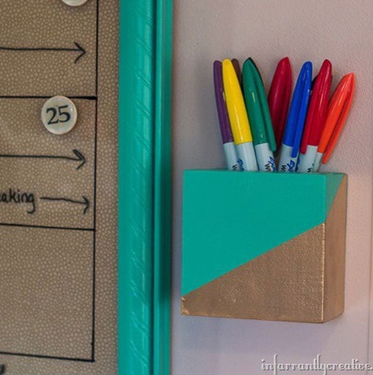 Make a DIY Calendar to Organize Your Family - DIY Organization Projects